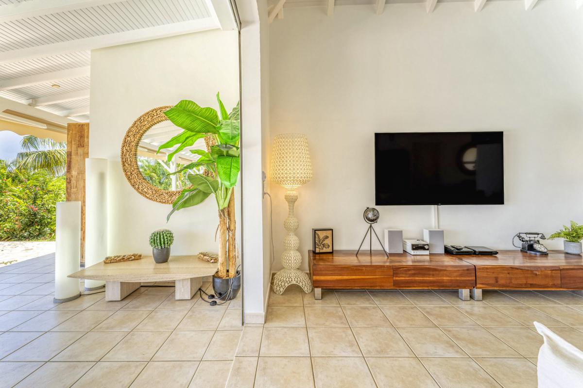 Location villa Grand Bourg Marie Galante_ Salon 