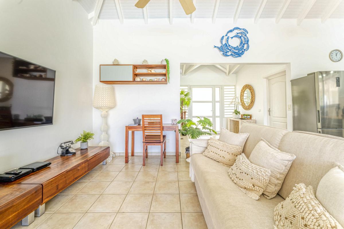 Location villa Grand Bourg Marie Galante_ Salon 