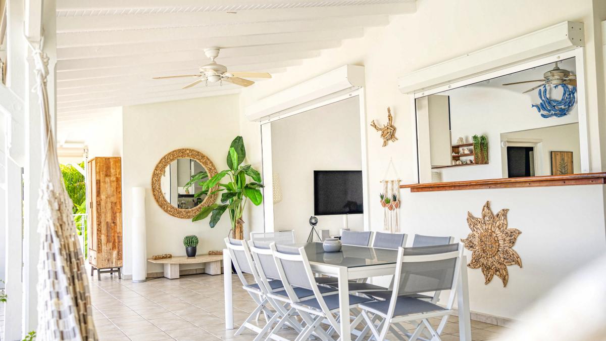 Location villa Grand Bourg Marie Galante_ Terrasse