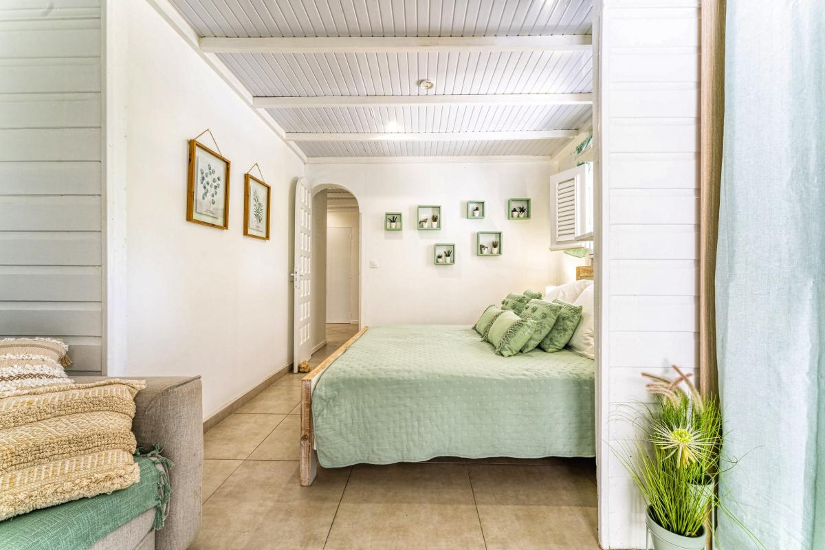Location villa Grand Bourg Marie Galante_ Chambre 2 