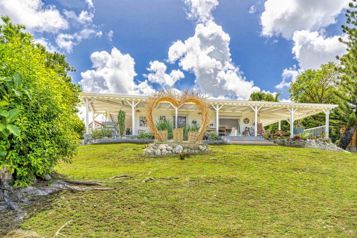 Location villa Grand Bourg Marie Galante_ Jardin