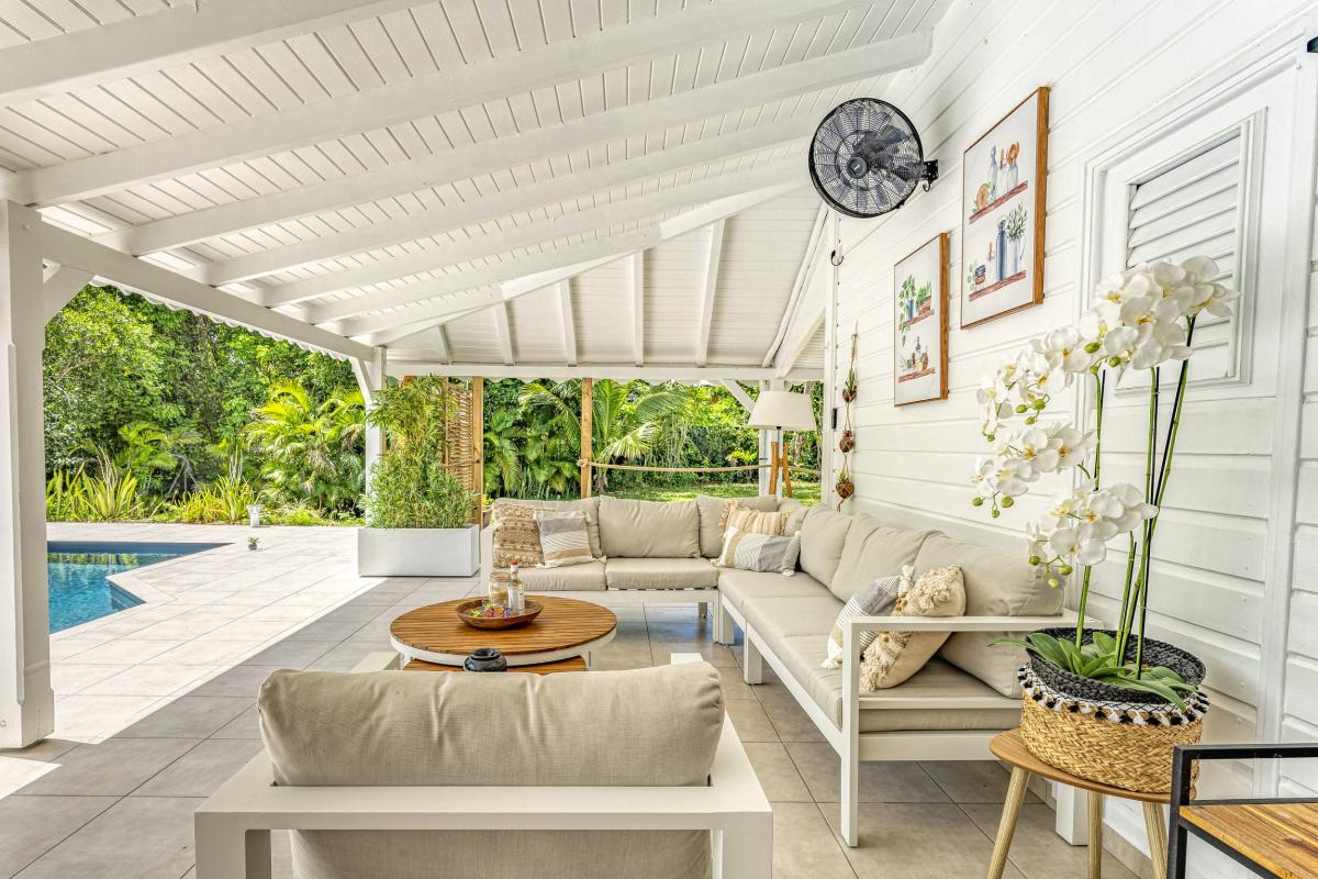 Location villa Grand Bourg Marie Galante_ Terrasse 
