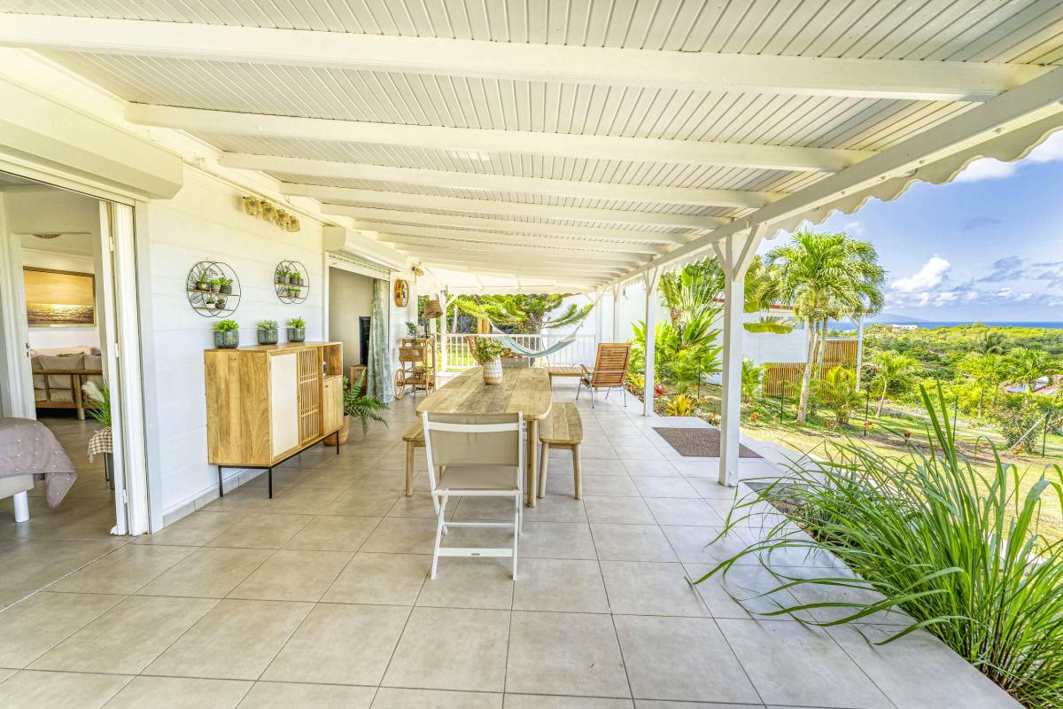 Location villa Grand Bourg Marie Galante_ Terrasse