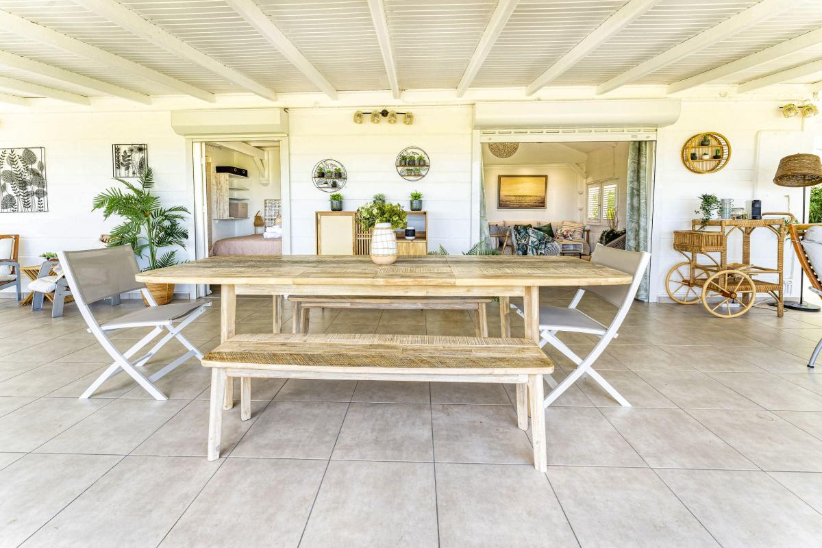 Location villa Grand Bourg Marie Galante_ Terrasse
