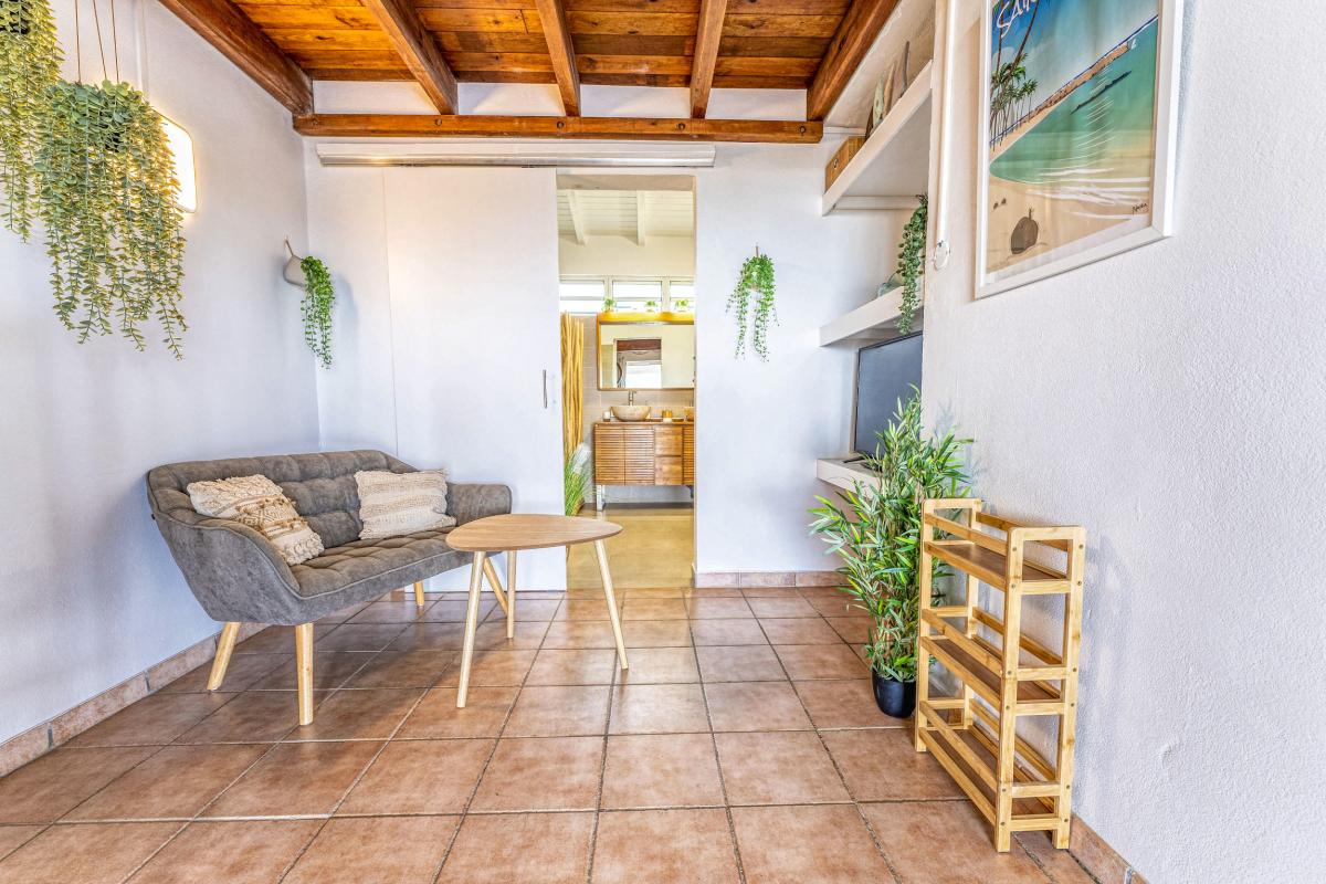 Location villa Grand Bourg Marie Galante_ Salon 