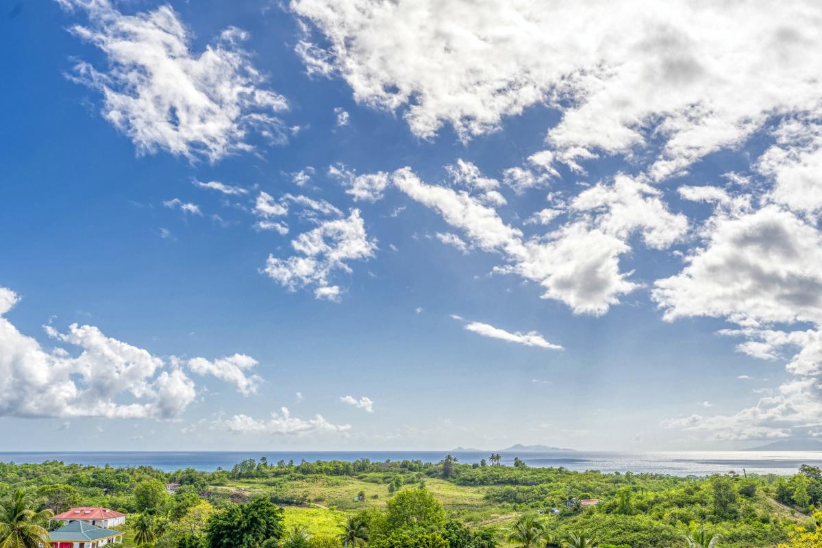 Location villa Grand Bourg Marie Galante_ Vue mer 