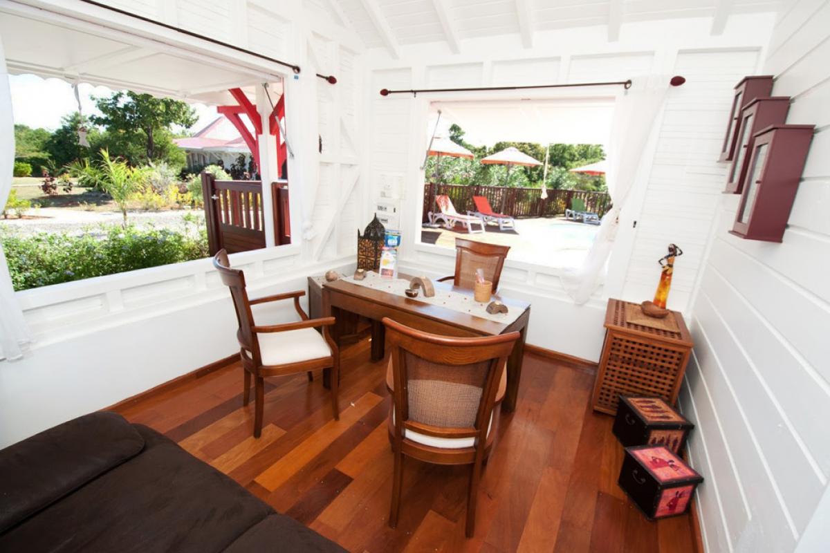 Charming villa in Marie Galante - the reception
