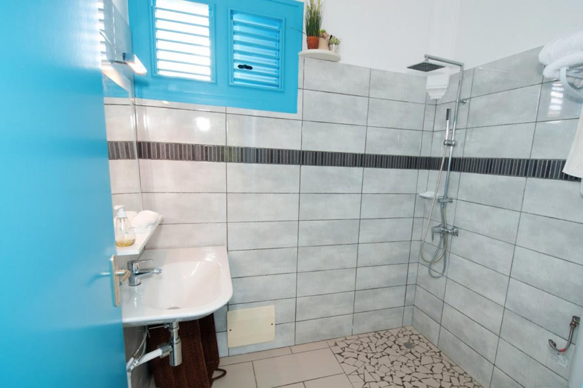 Charming villa in Marie Galante - the bathroom