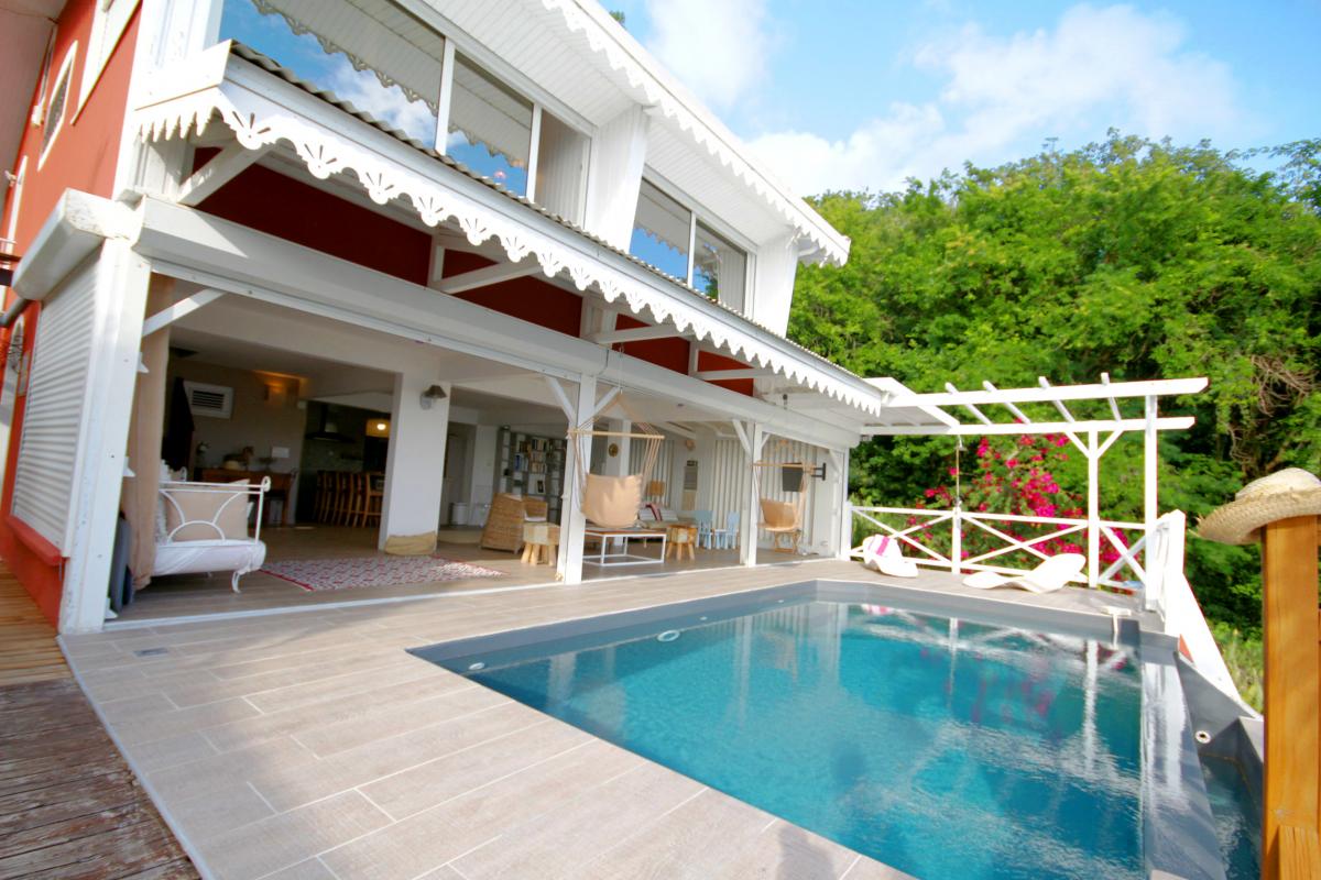 Location villa de luxe Martinique piscine vue mer villa