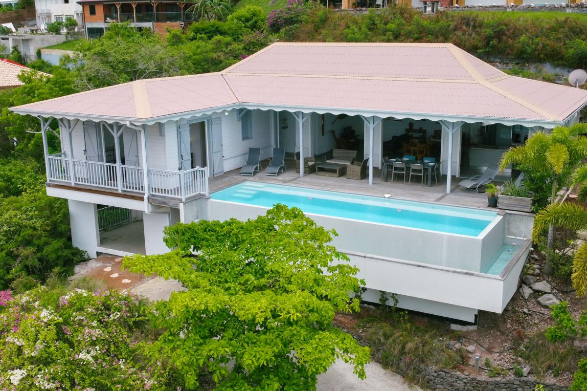 Location villa Anses d'Arlet Martinique - 6Vue aérienne