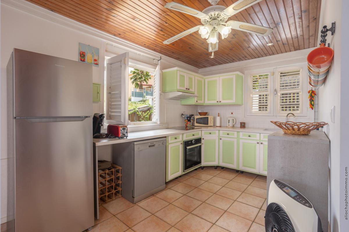 Rental Martinique - Upper kitchen