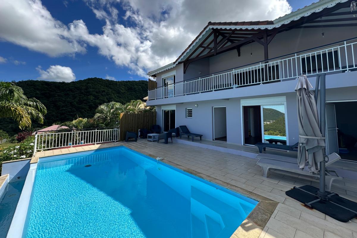 Location villa standing Martinique Vue 