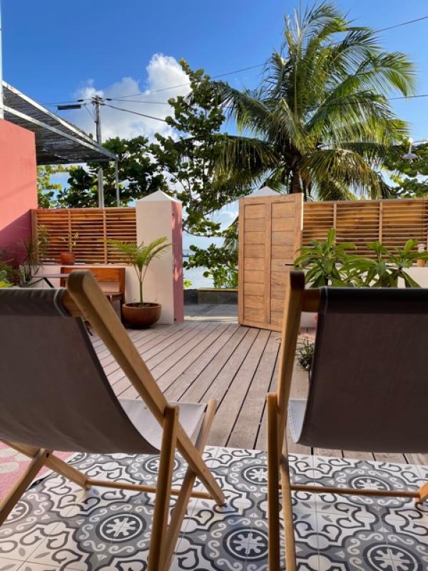 location villa martinique 6 personnes vue terrasse