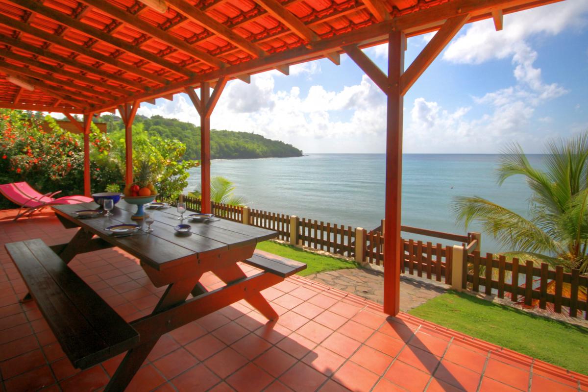 Location villa Martinique - Sejour rez-de-jardin