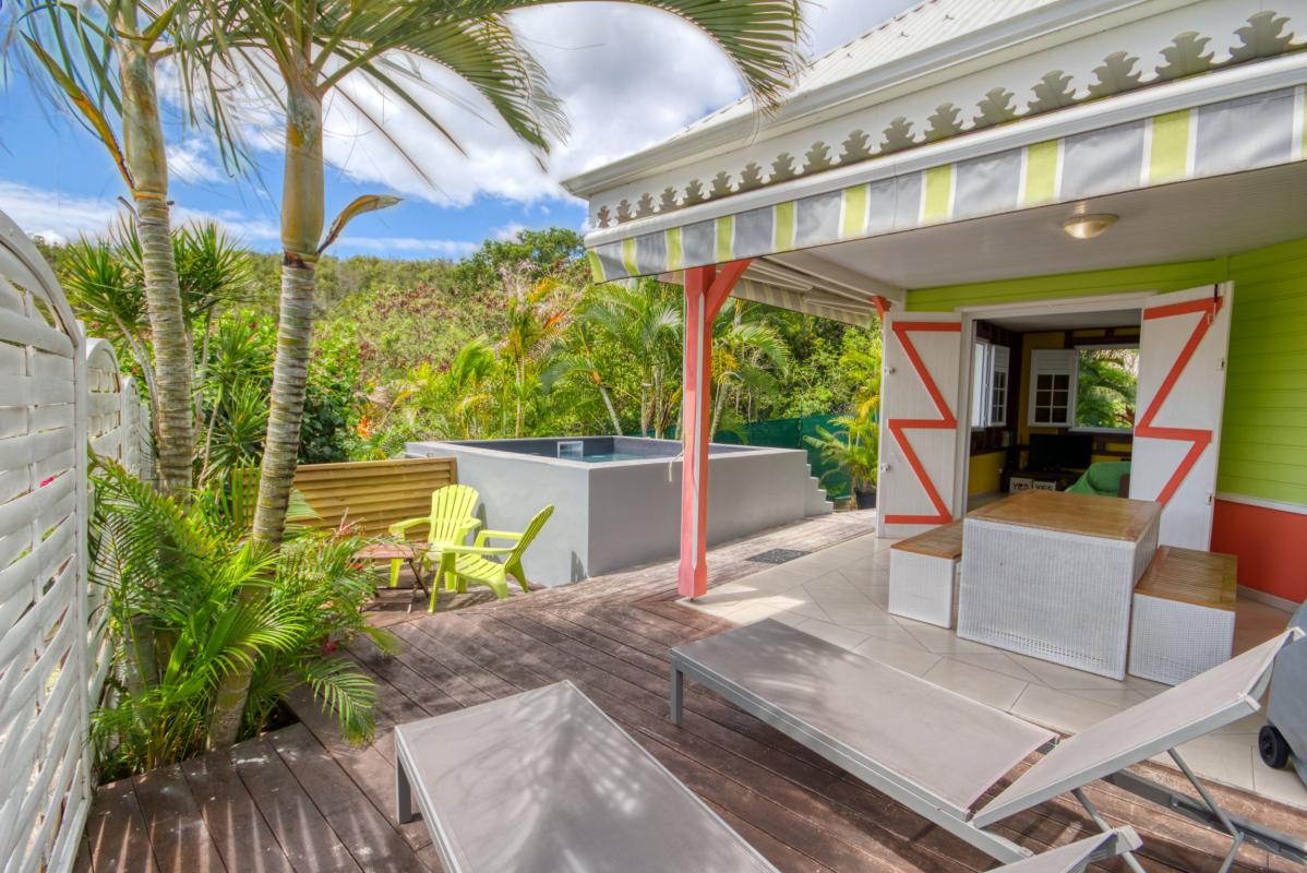 Location Villa Martinique - Le Diamant - Terrasse