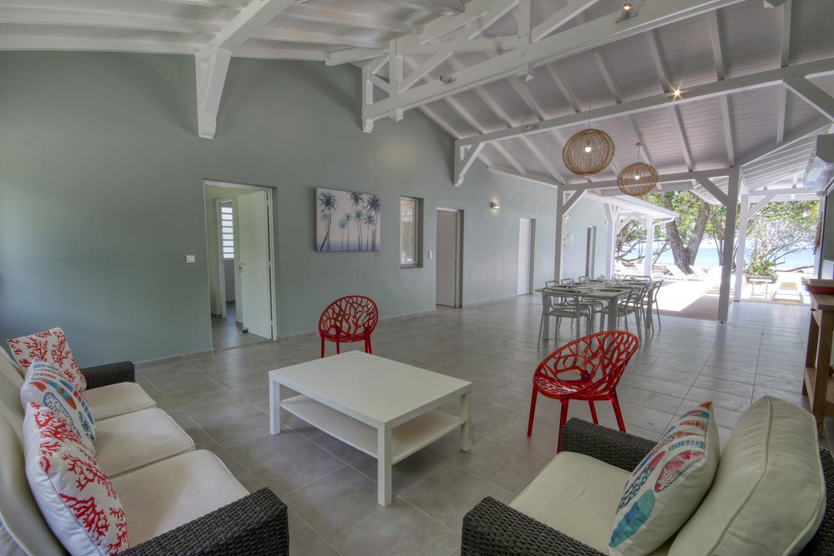 Villa sable et rocher - Opened kitchen on terrace