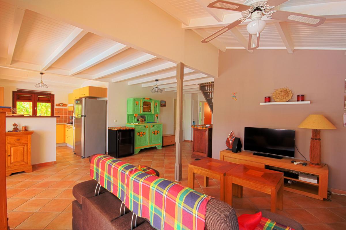 Location villa Martinique - Le séjour