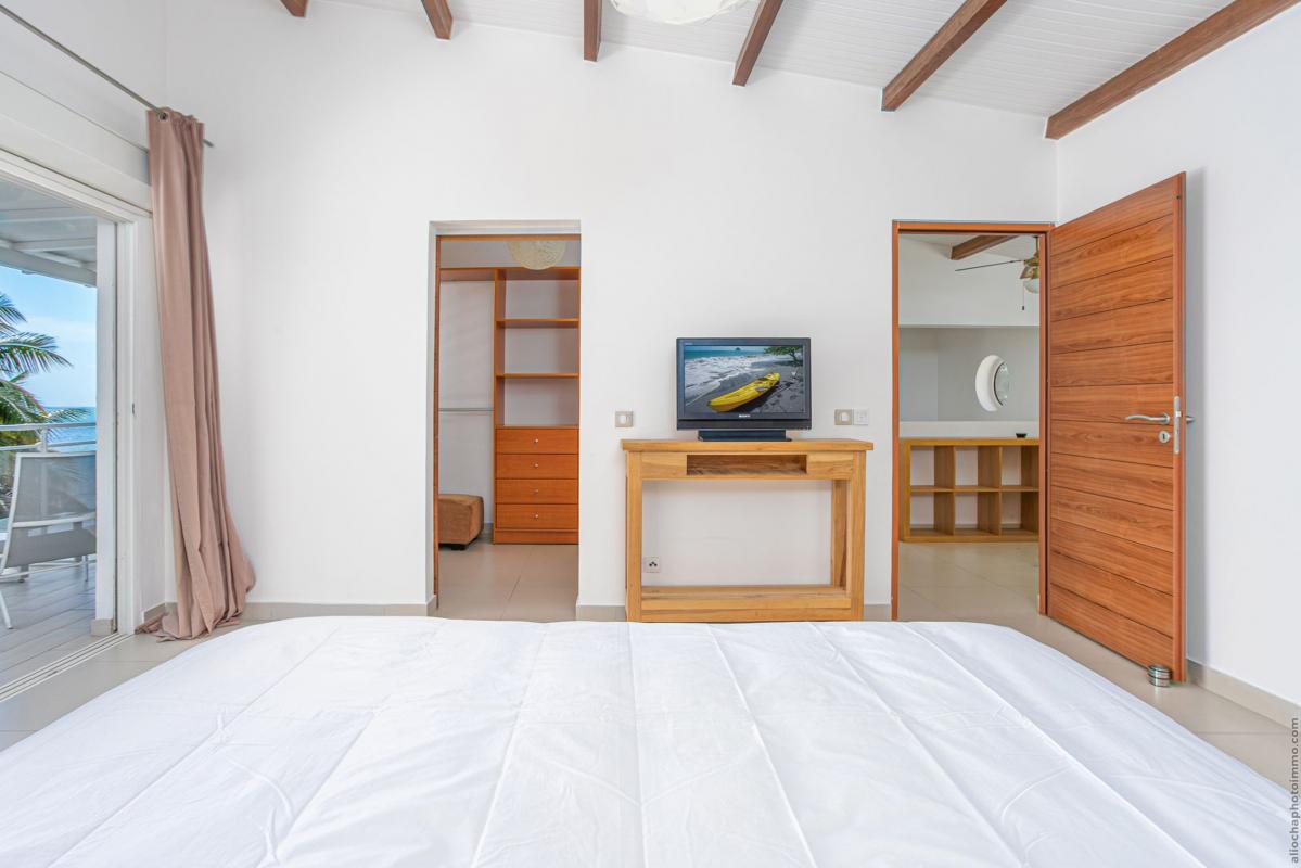 location villa martinique vue mer au diamant chambre 2 étage vue 2