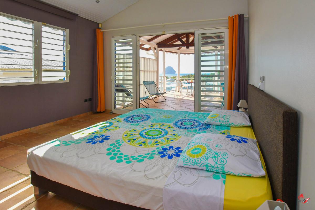 location villa martinique au diamant chambre 1