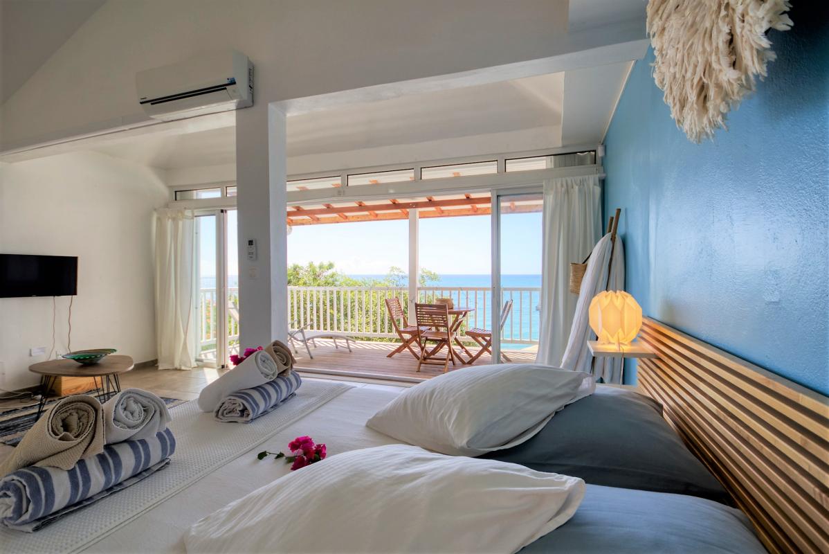 Location vacances Martinique - Studio vue mer le diamant ch