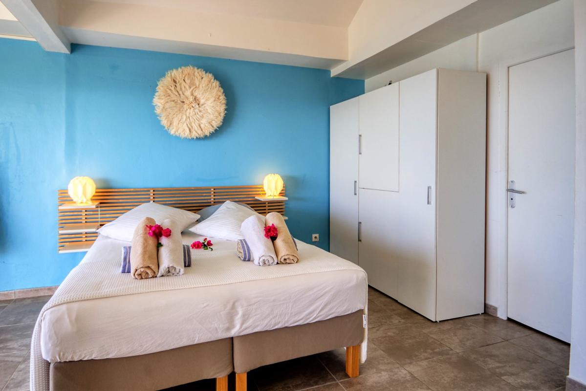 Location vacances Martinique - Studio vue mer le diamant chambre