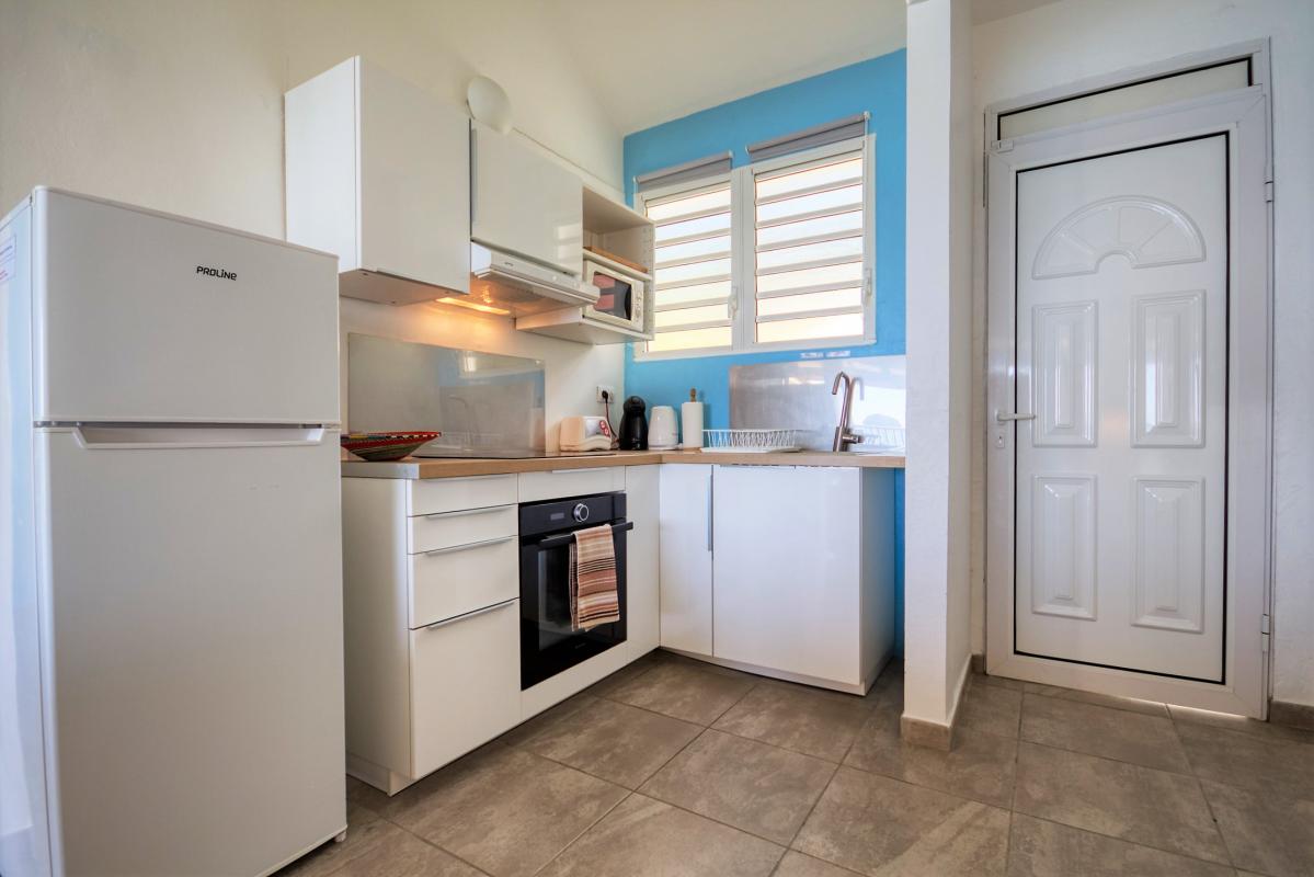 Location vacances Martinique - Studio vue mer le diamant - La cuisine