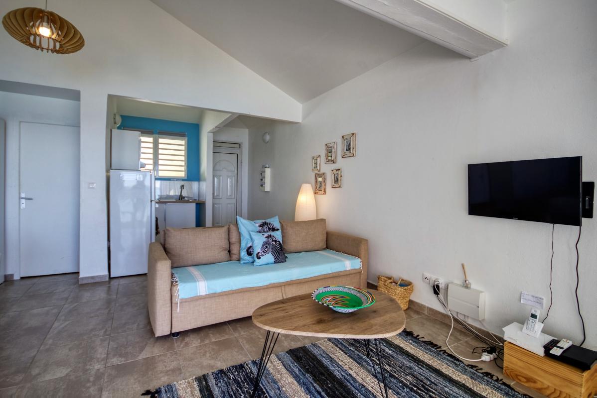 Location vacances Martinique - Studio vue mer le diamant séjour