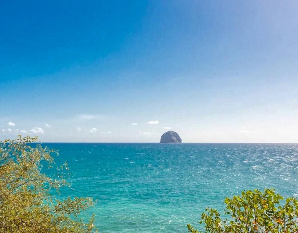 Location vacances Martinique - Studio vue mer le diamant terrasse 3