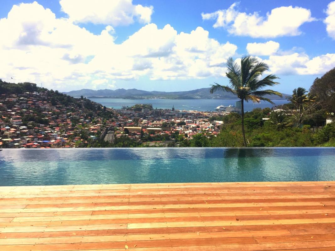 location villa de grand luxe martinique vue mer piscine 2