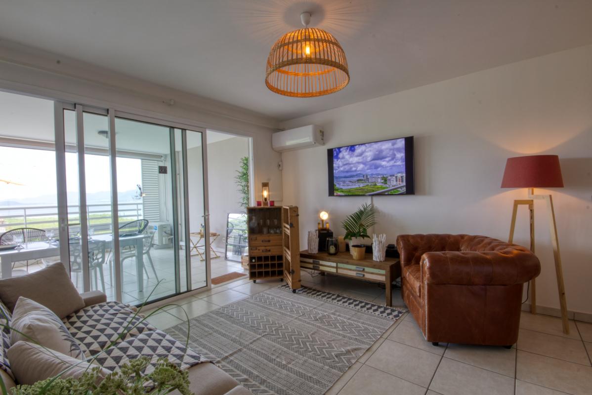 location appartement martinique vue mer 3 personnes - salon
