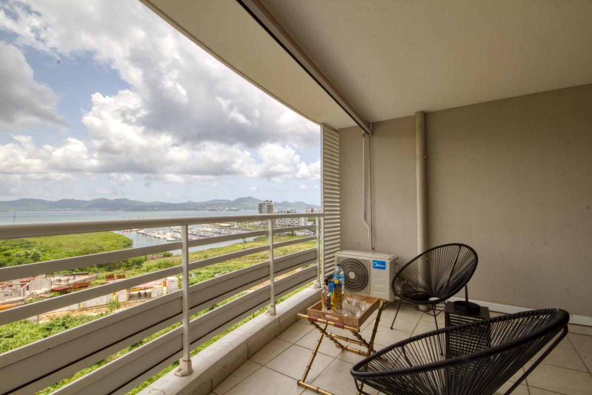 location appartement martinique vue mer 3 personnes - terrasse2