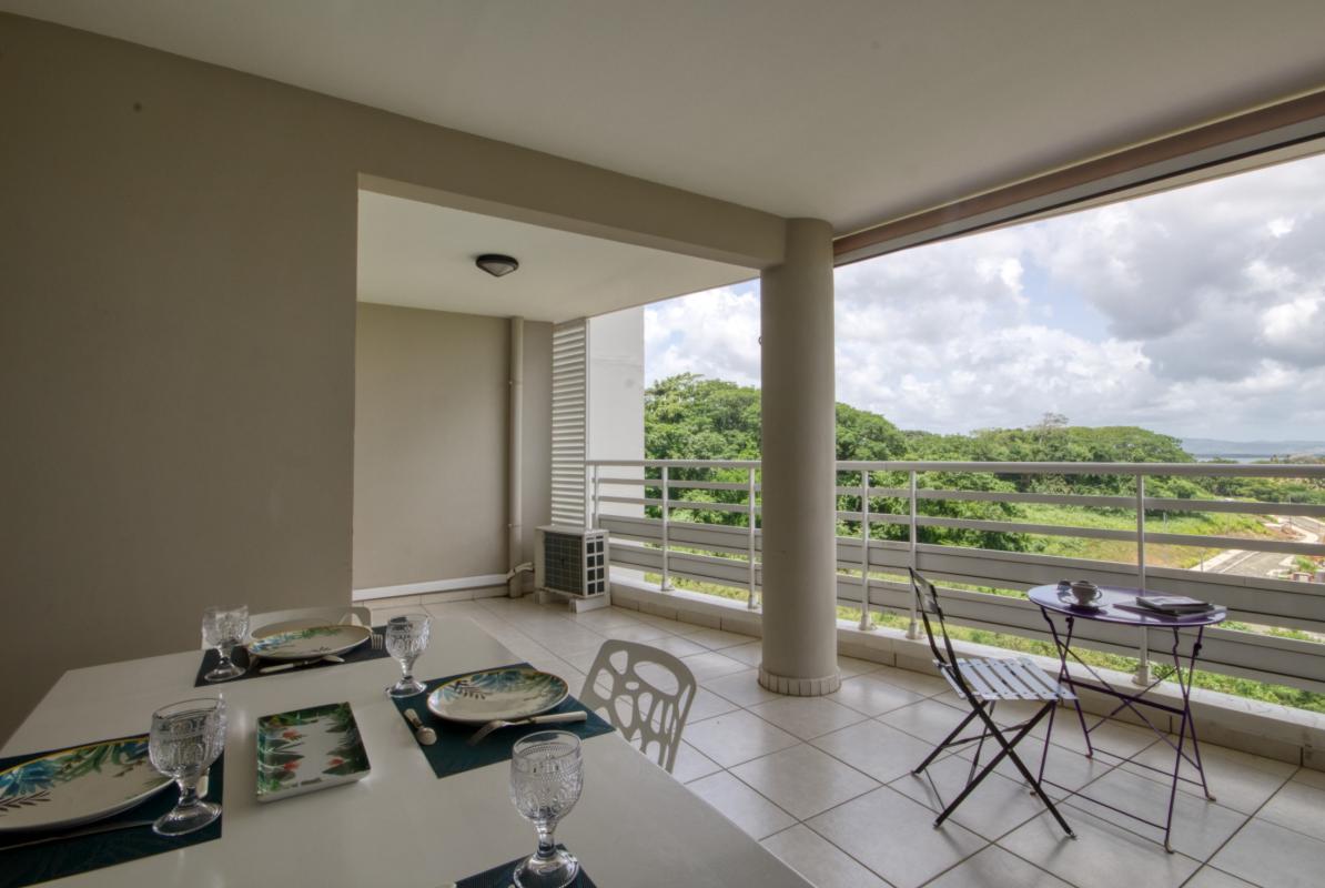  location appartement martinique vue mer 3 personnes - terrasse3