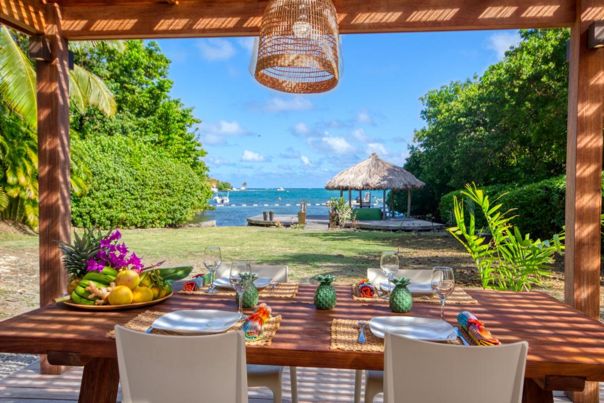 location villa de luxe martinique avec bungalow terrasse vue mer