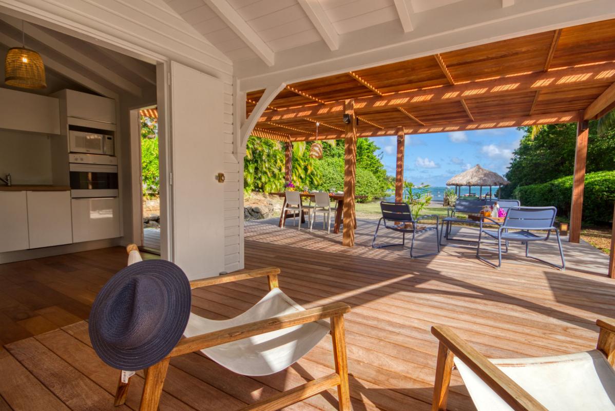 location villa de luxe martinique terrasse bungalow