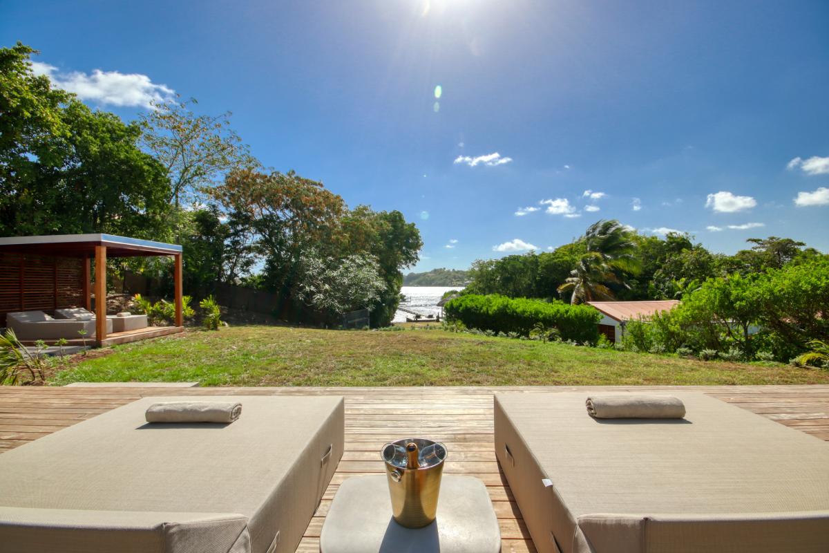 Villa luxe Martinique Saint François - Vue mer