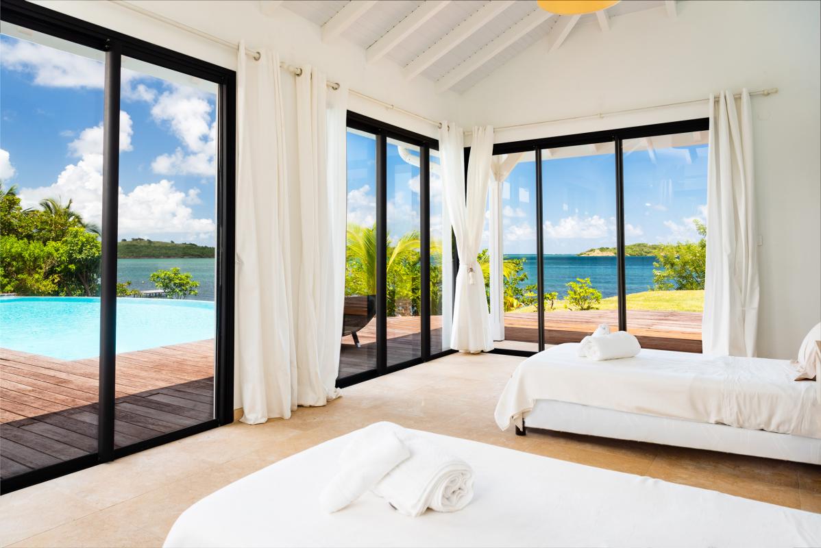 location villa d'exception 14 personnes vue mer chambre 5