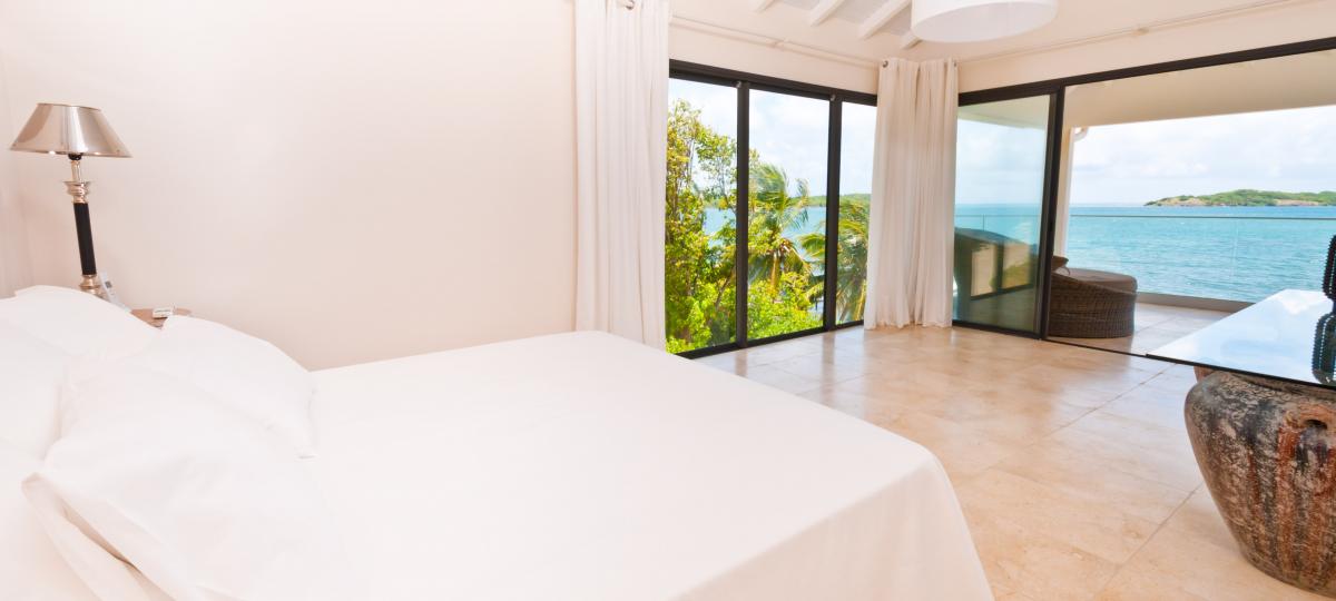 location villa d'exception 14 personnes vue mer chambre1