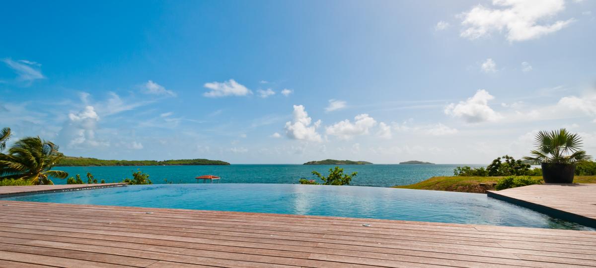 Villa luxe martinique - Piscine à débordement