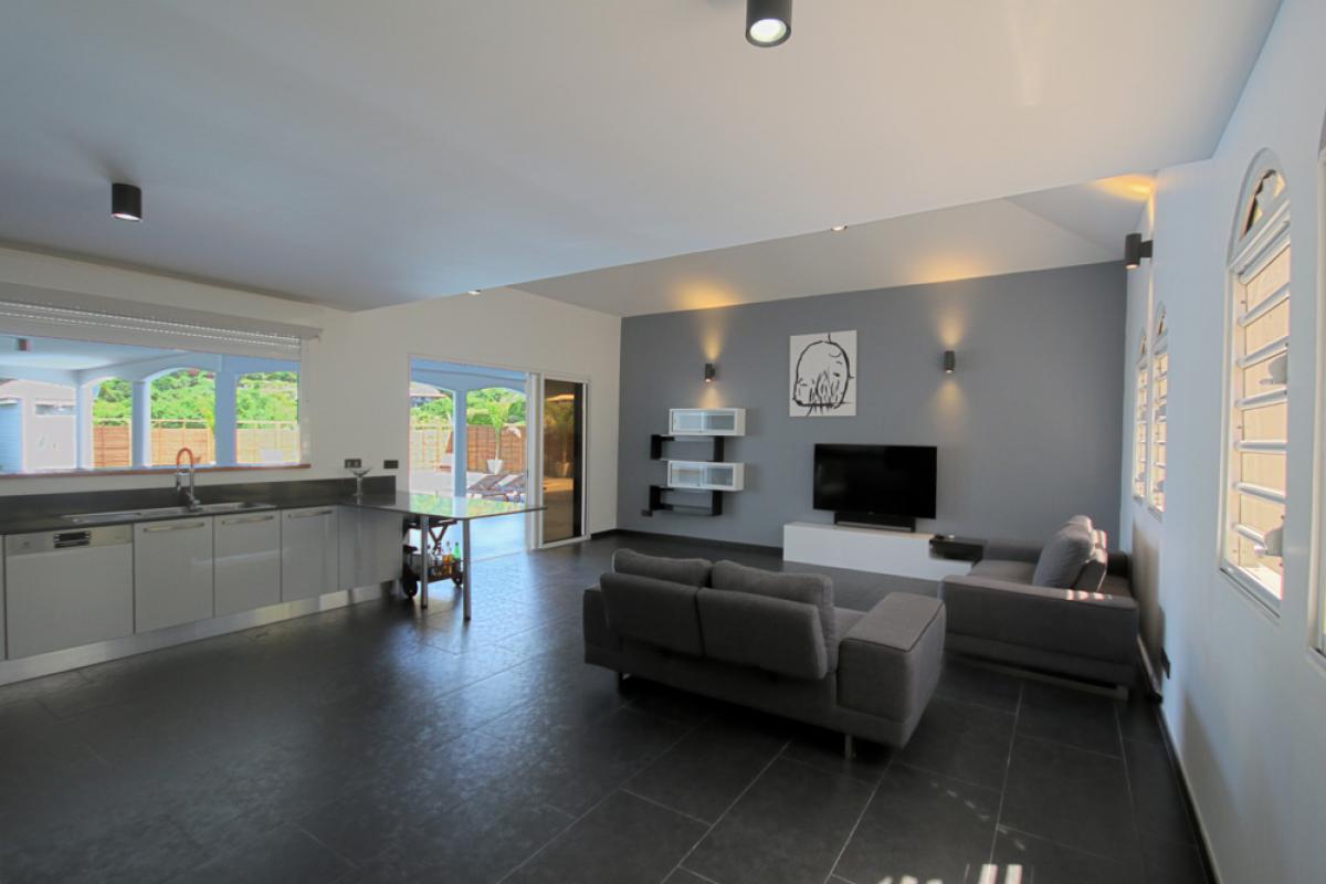 Martinique luxury villa - Living room