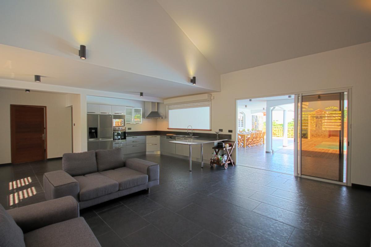 Martinique luxury villa - Living room