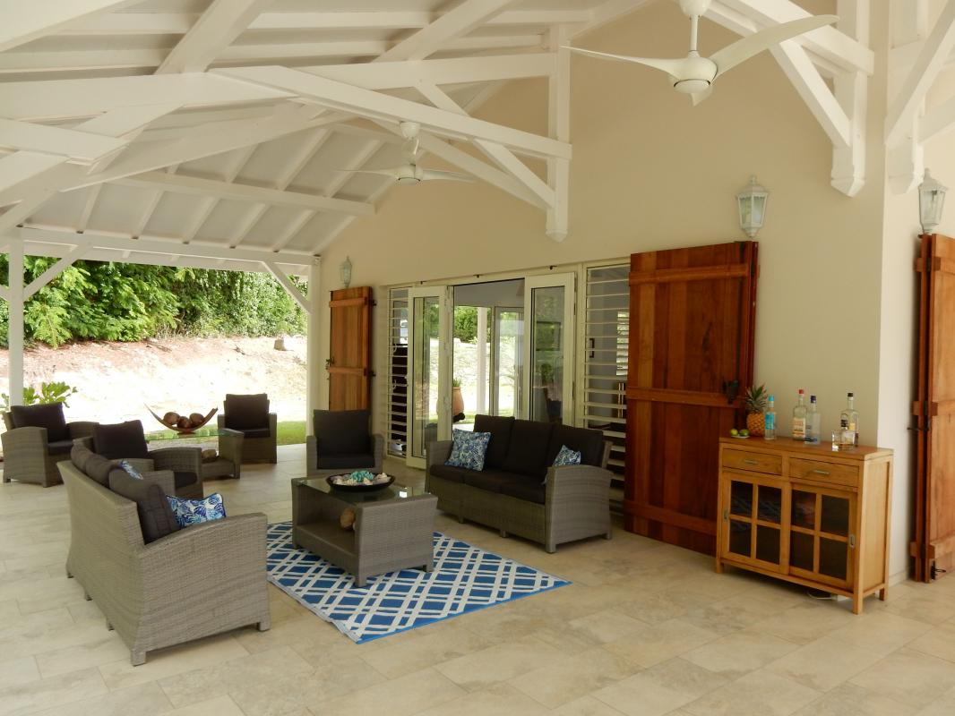 Location villa Martinique - La terrasse