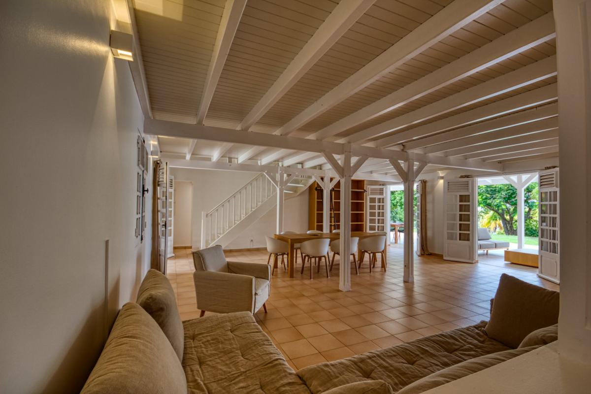 Location maison Martinique - Le séjour