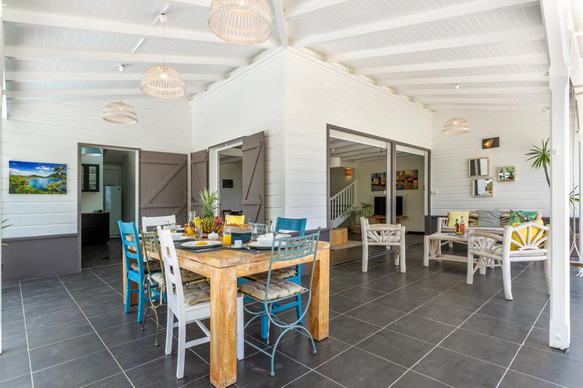Location villa Martinique avec terrasse