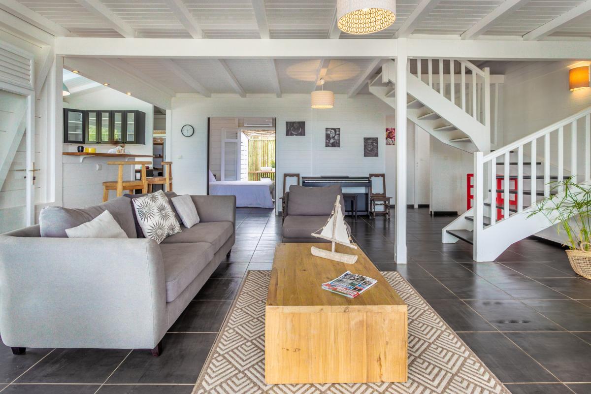 Location villa Martinique - le salon