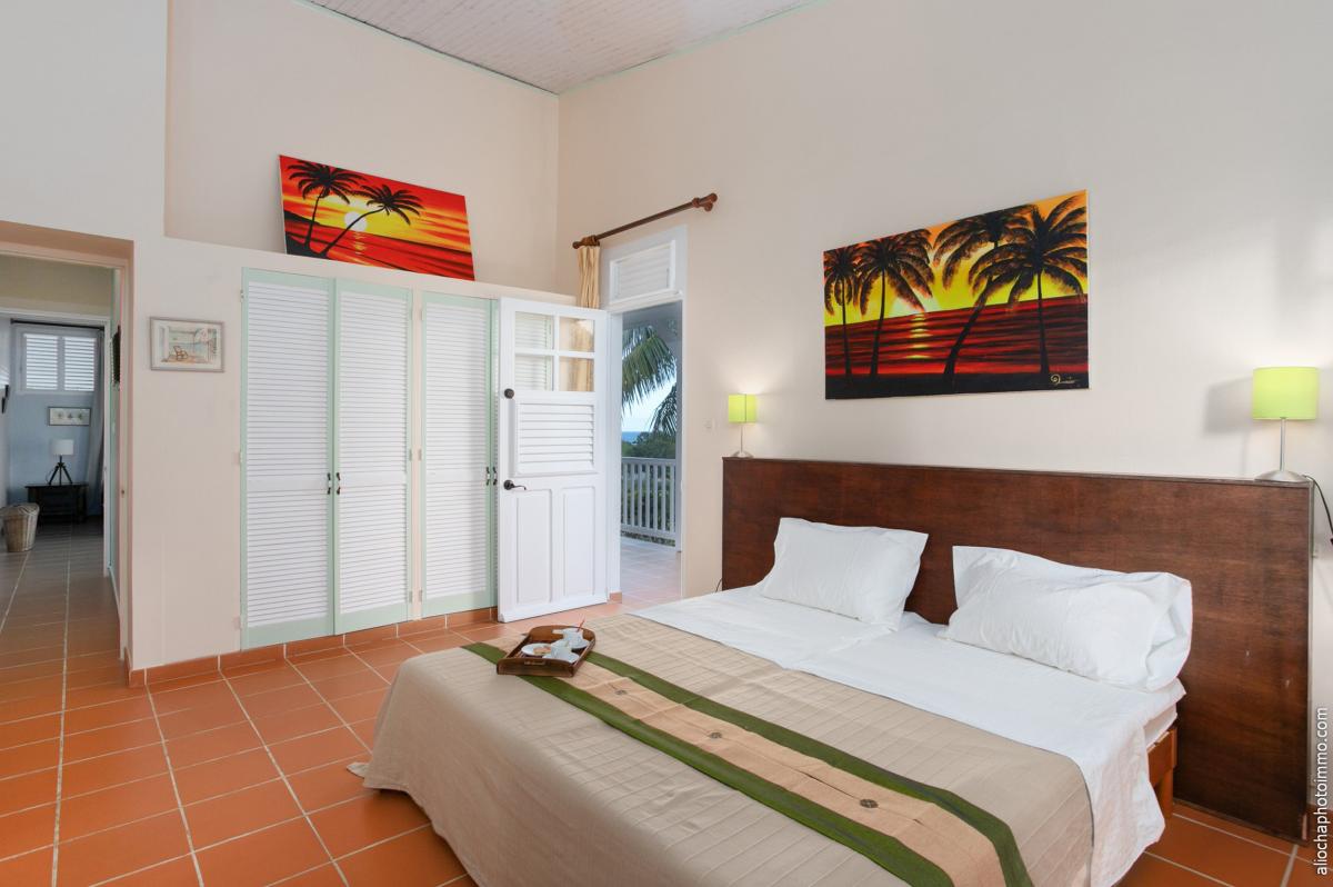 location villa de charme martinique chambre 2 vue 2