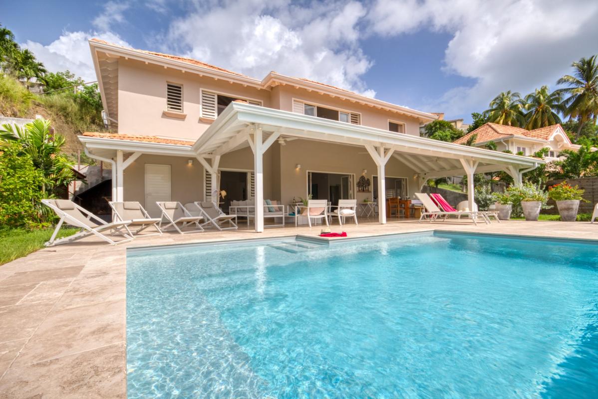 Location villa de luxe martinique au cap est avec vue mer et piscine