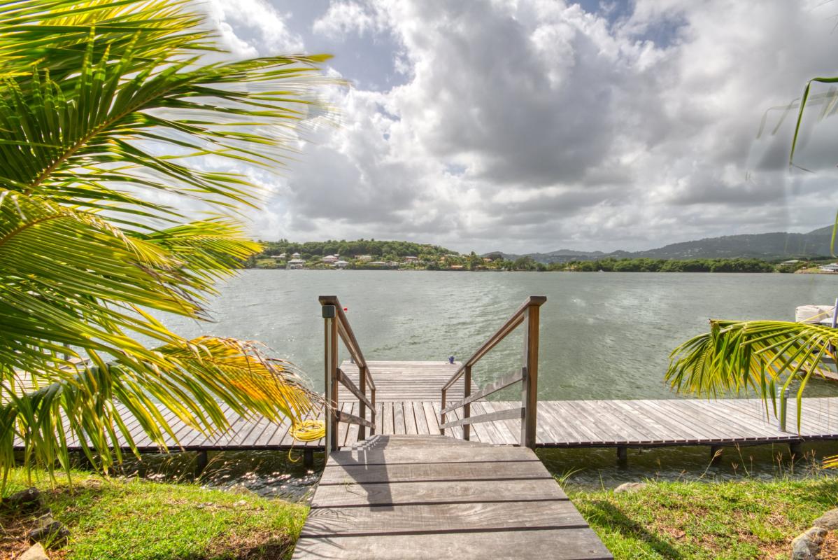 Location villa de luxe martinique avec ponton