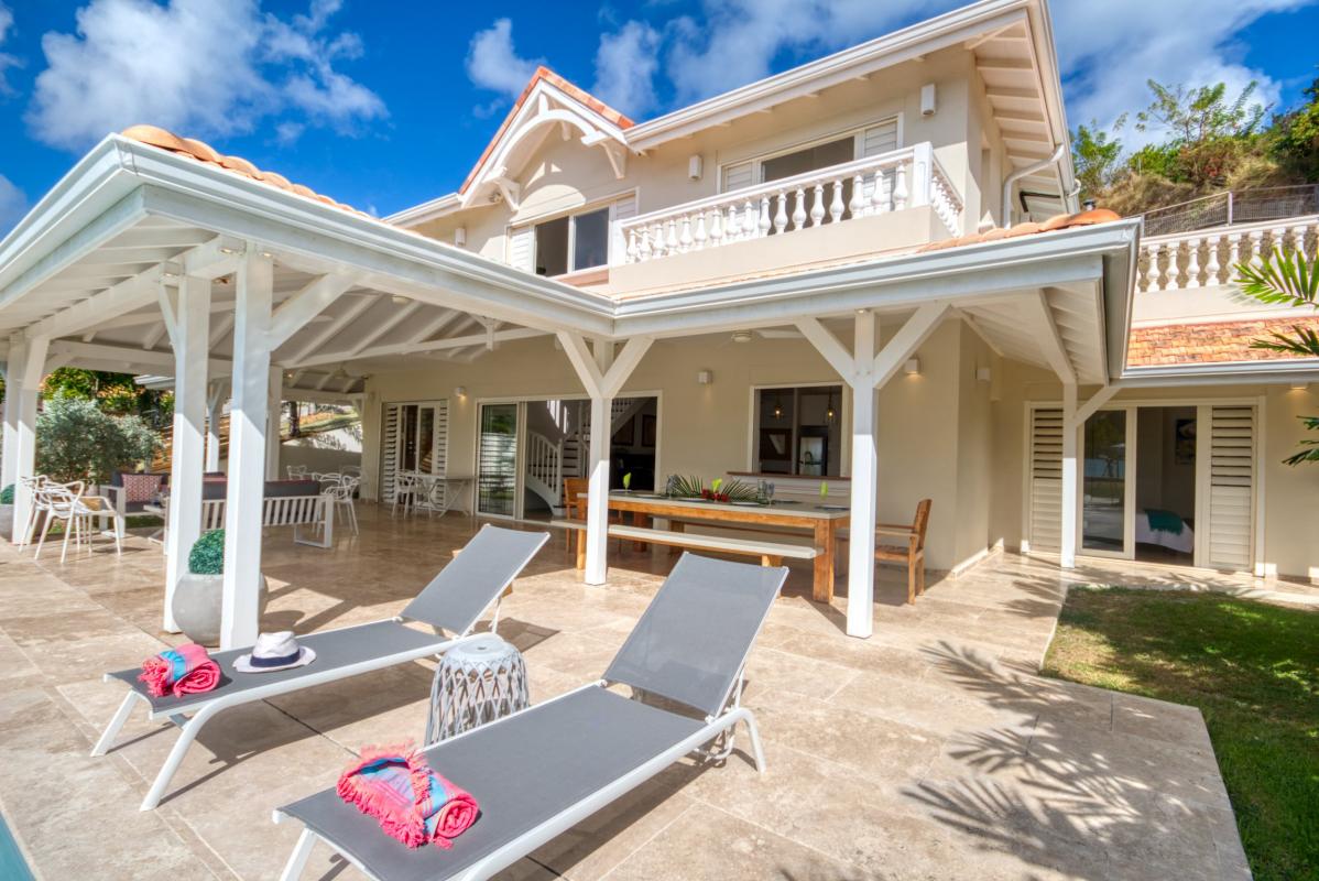 location villa de luxe martinique au françois vue mer