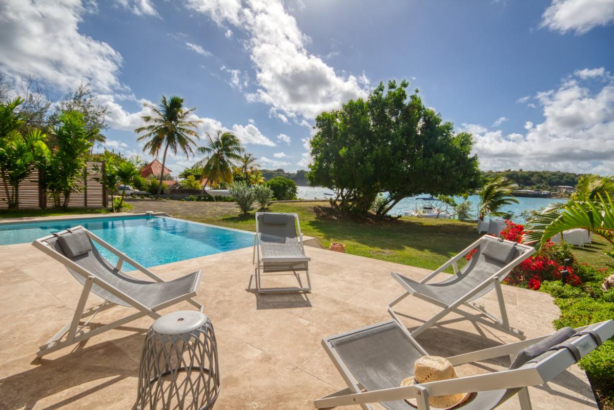 location villa de luxe martinique terrasse avec vue mer