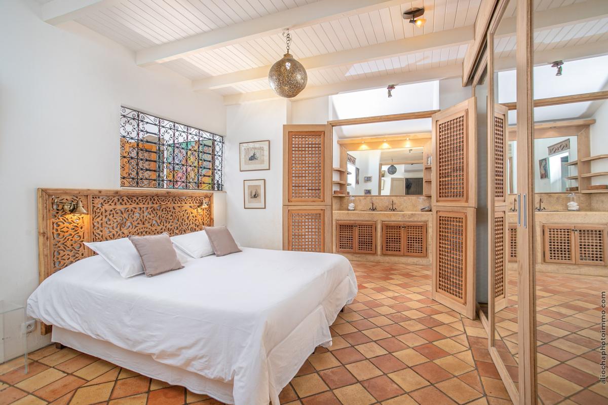 Location villa de luxe martinique vue mer piscine chambre 1
